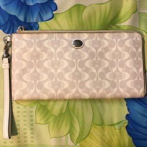 Coach wristlet/wallet